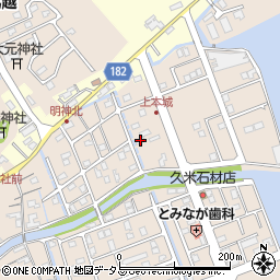 徳島県鳴門市瀬戸町明神上本城138周辺の地図