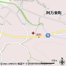兵庫県南あわじ市阿万東町17周辺の地図
