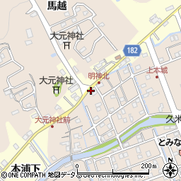 徳島県鳴門市瀬戸町明神上本城34-8周辺の地図
