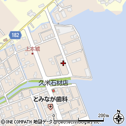 徳島県鳴門市瀬戸町明神上本城124周辺の地図