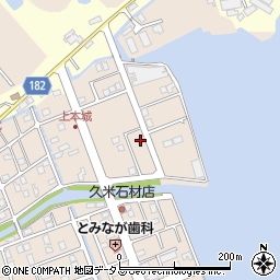 徳島県鳴門市瀬戸町明神上本城123周辺の地図