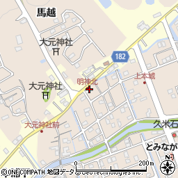 徳島県鳴門市瀬戸町明神上本城34周辺の地図