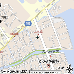徳島県鳴門市瀬戸町明神上本城139周辺の地図