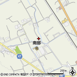 香川県善通寺市大麻町周辺の地図