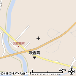 山口県美祢市秋芳町周辺の地図