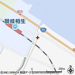 香川県東かがわ市坂元830周辺の地図