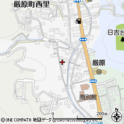 長崎県対馬市厳原町宮谷周辺の地図