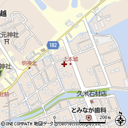 徳島県鳴門市瀬戸町明神上本城141周辺の地図