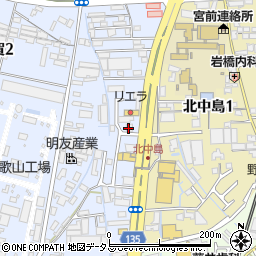 餃子の王将 国体道路店周辺の地図