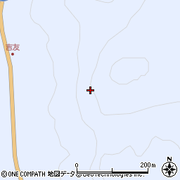 山口県美祢市大嶺町北分吉友周辺の地図