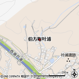 愛媛県今治市伯方町叶浦周辺の地図