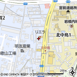 株式会社ユアサ　和歌山支店周辺の地図