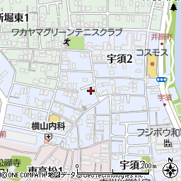 井原神社周辺の地図