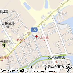 徳島県鳴門市瀬戸町明神上本城145周辺の地図