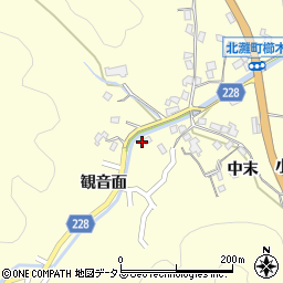 徳島県鳴門市北灘町櫛木中末90周辺の地図