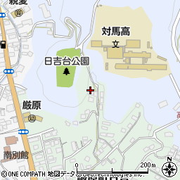 長崎県対馬市厳原町日吉273周辺の地図