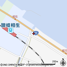 香川県東かがわ市坂元828周辺の地図