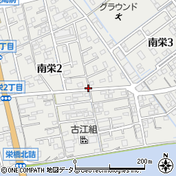 広島県大竹市南栄周辺の地図