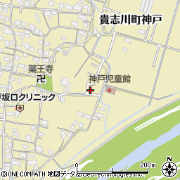 和歌山県紀の川市貴志川町神戸583-6周辺の地図