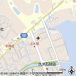 徳島県鳴門市瀬戸町明神上本城96周辺の地図