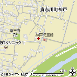 和歌山県紀の川市貴志川町神戸583-14周辺の地図