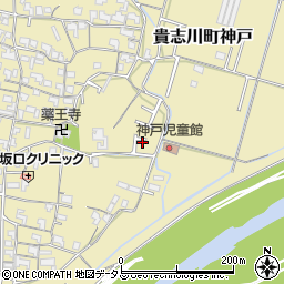 和歌山県紀の川市貴志川町神戸583-5周辺の地図
