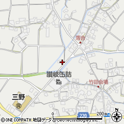 香川県三豊市三野町大見甲-3615周辺の地図