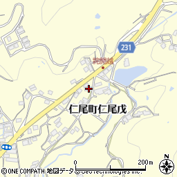 香川県三豊市仁尾町仁尾戊669-1周辺の地図