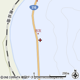 山口県美祢市大嶺町北分2751-第1周辺の地図