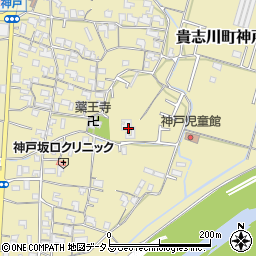 和歌山県紀の川市貴志川町神戸570周辺の地図