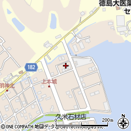 徳島県鳴門市瀬戸町明神上本城100周辺の地図