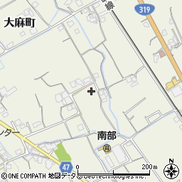 香川県善通寺市大麻町1854周辺の地図