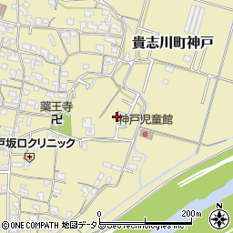 和歌山県紀の川市貴志川町神戸585-14周辺の地図