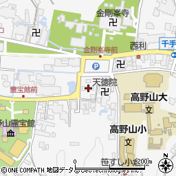 和歌山県伊都郡高野町高野山360周辺の地図