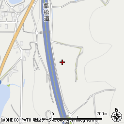 香川県三豊市三野町大見乙-16周辺の地図