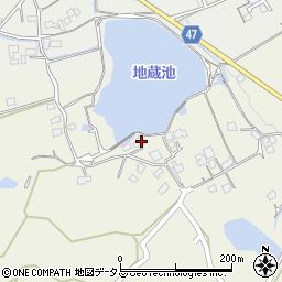香川県善通寺市大麻町2667-2周辺の地図