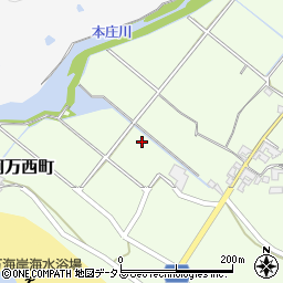 兵庫県南あわじ市阿万西町周辺の地図