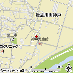 和歌山県紀の川市貴志川町神戸585-12周辺の地図