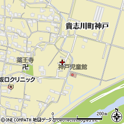 和歌山県紀の川市貴志川町神戸585-10周辺の地図