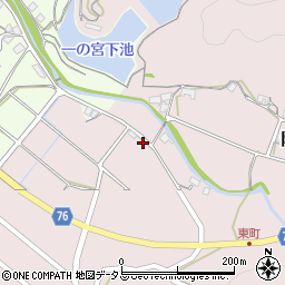 兵庫県南あわじ市阿万東町34周辺の地図