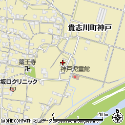 和歌山県紀の川市貴志川町神戸585-9周辺の地図