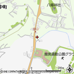 広島県江田島市能美町中町1991周辺の地図