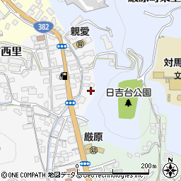 長崎県対馬市厳原町宮谷75周辺の地図