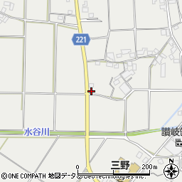 香川県三豊市三野町大見甲-3685周辺の地図