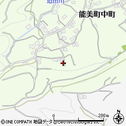 広島県江田島市能美町中町3107周辺の地図