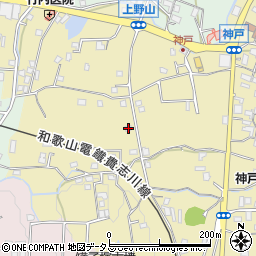 和歌山県紀の川市貴志川町神戸883周辺の地図