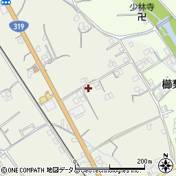 香川県善通寺市大麻町1288-2周辺の地図