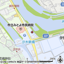 香川県三豊市三野町下高瀬1311周辺の地図