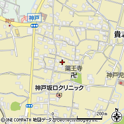 和歌山県紀の川市貴志川町神戸550周辺の地図