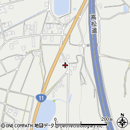 香川県三豊市三野町大見甲-4342周辺の地図